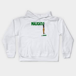 Maligator Bite Kids Hoodie